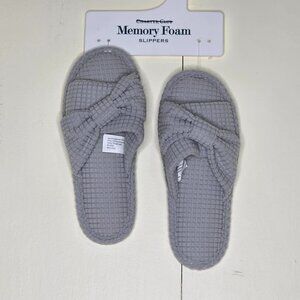Charter Club Memory Foam Terry Slippers